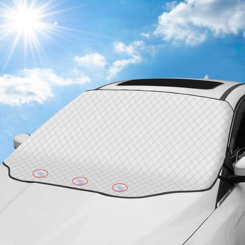 Universal windshield sun shade - windshield,